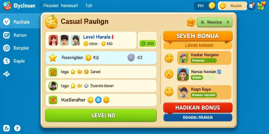 Fitur bonus yang melimpah untuk meningkatkan peluang menang.