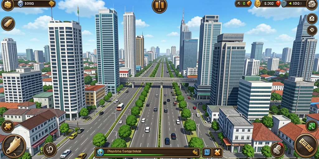 Gameplay seru yang menantang di setiap level.
