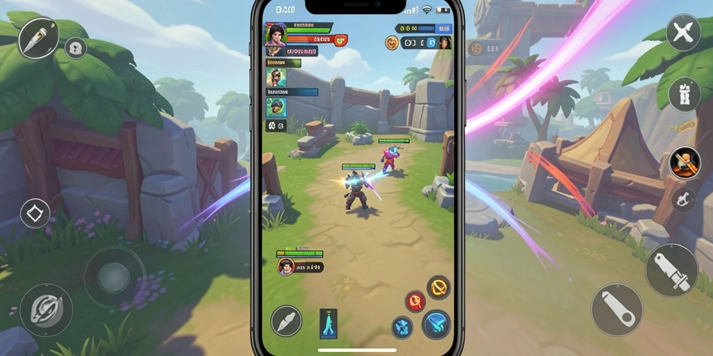 Screenshot menampilkan level baru yang menantang.