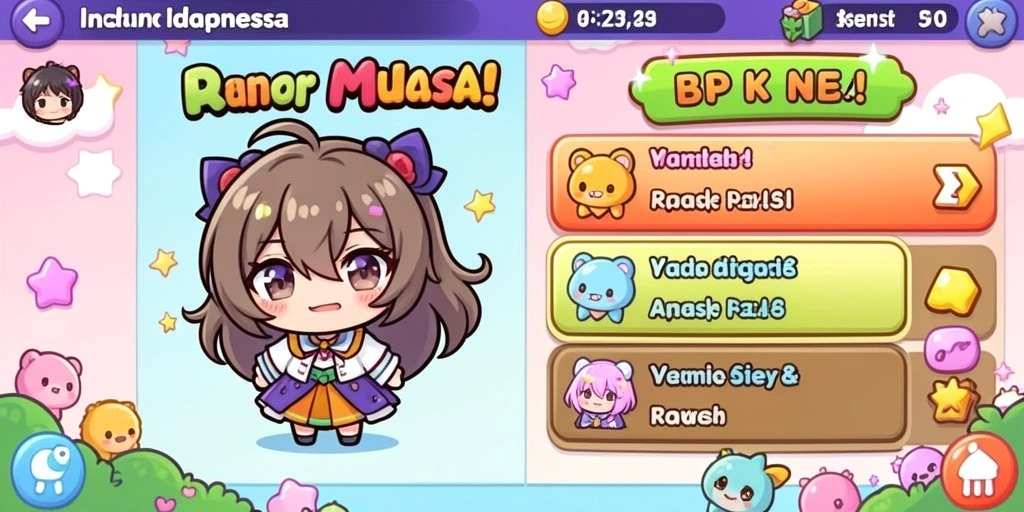 Level baru yang menantang untuk meningkatkan keterampilan.