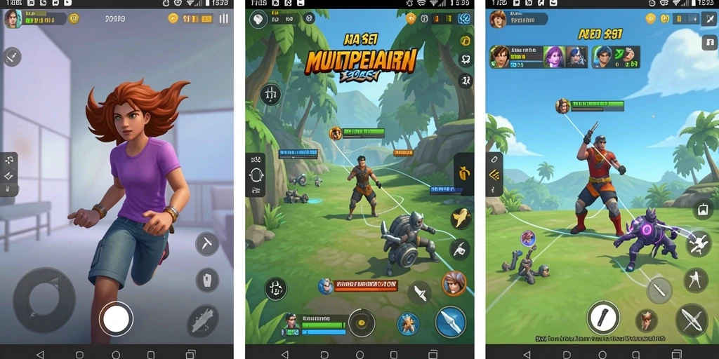 Level yang penuh dengan tantangan dan rintangan seru.