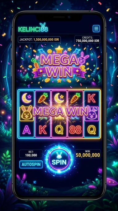 kelinci88 — layar beranda